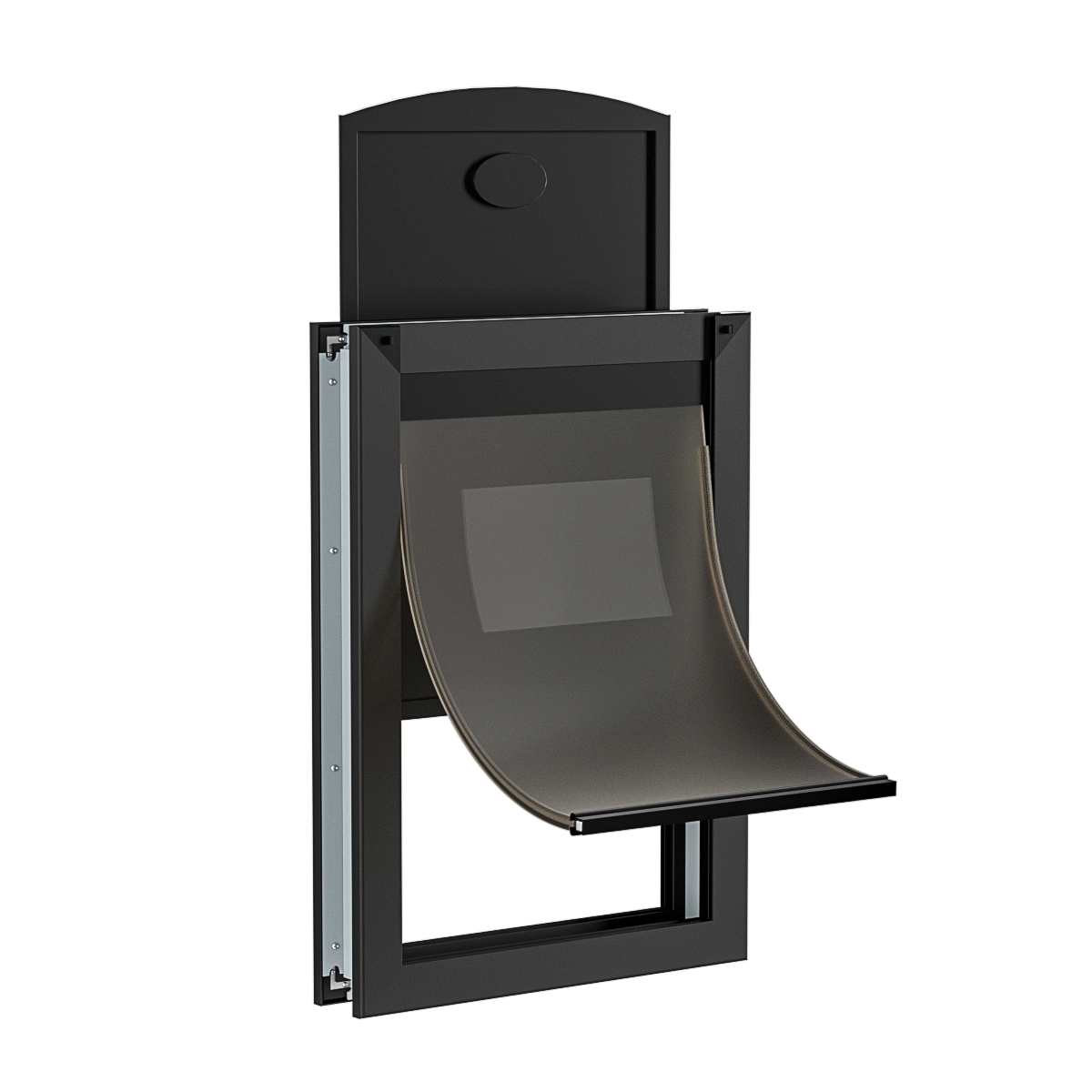 Mavricflex Aluminum Dog Door (Wall-Mount) - Professional Series (Single Flap)
