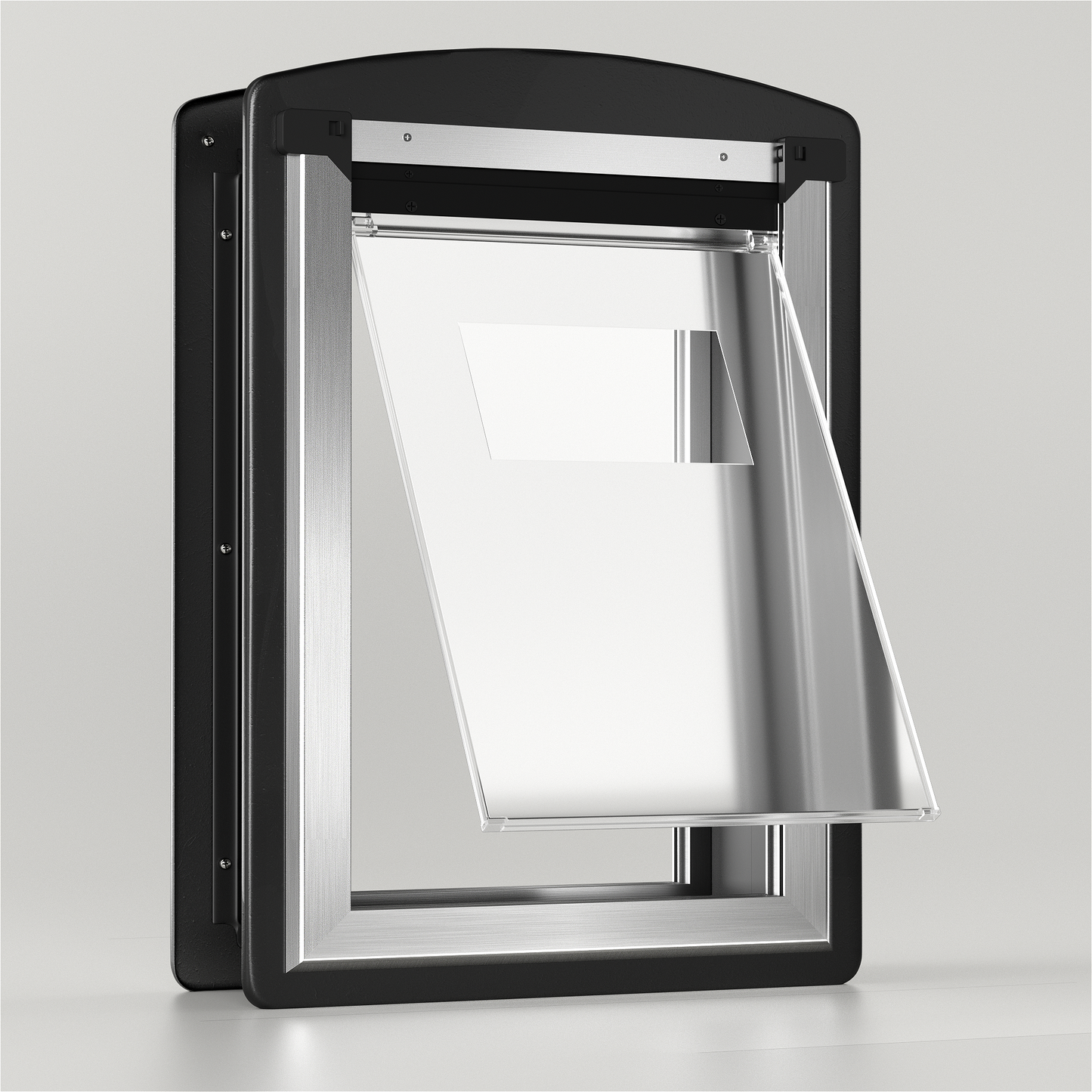 Mavricflex Steel Dog Door (Door-Mount) - Rigid ABS Flap Series - Professional Pet Access Solutions | Mavricflex