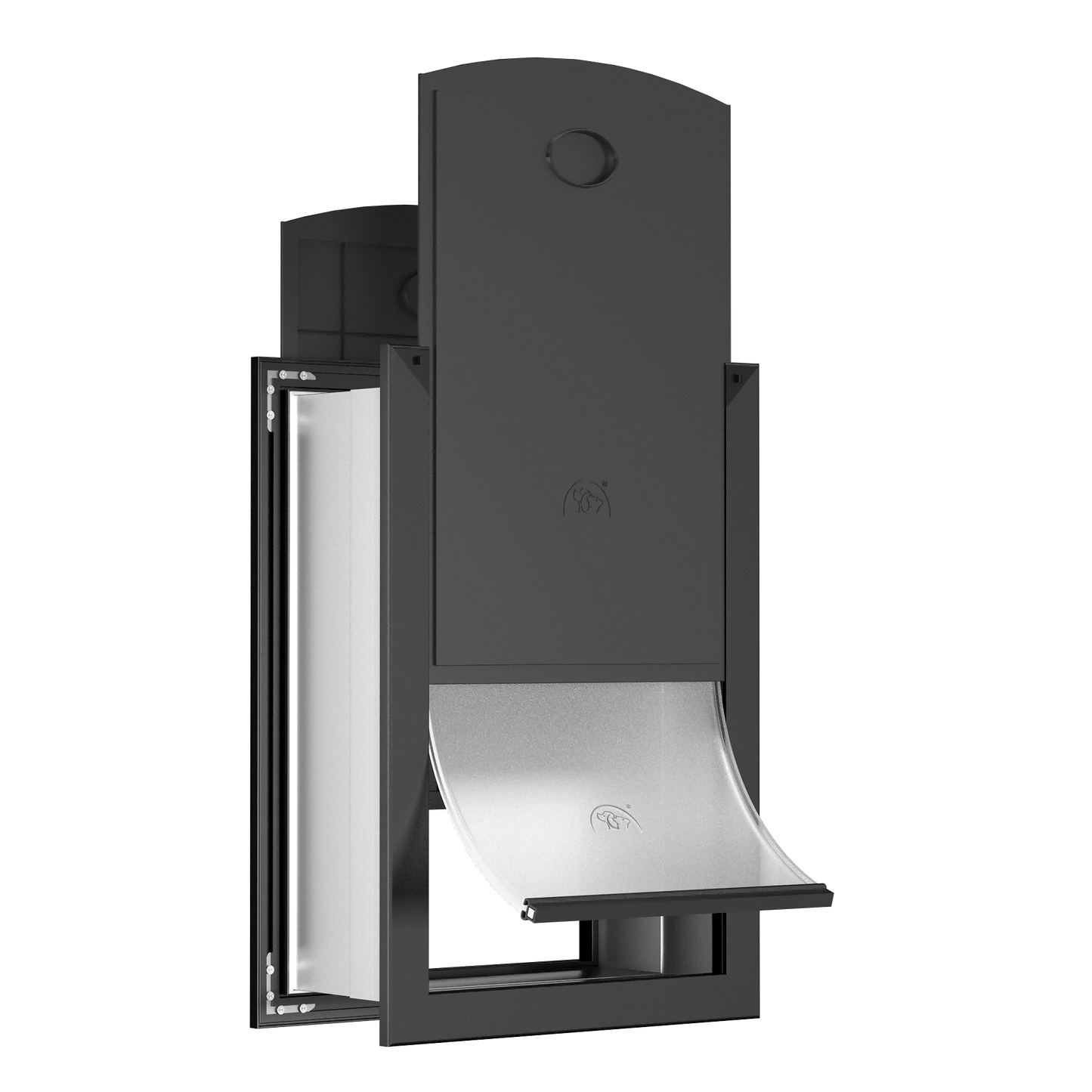 Mavricflex Aluminum Dog Door (Wall-Mount) - Energy Efficient Series (Double Flaps) - Professional Pet Access Solutions | Mavricflex