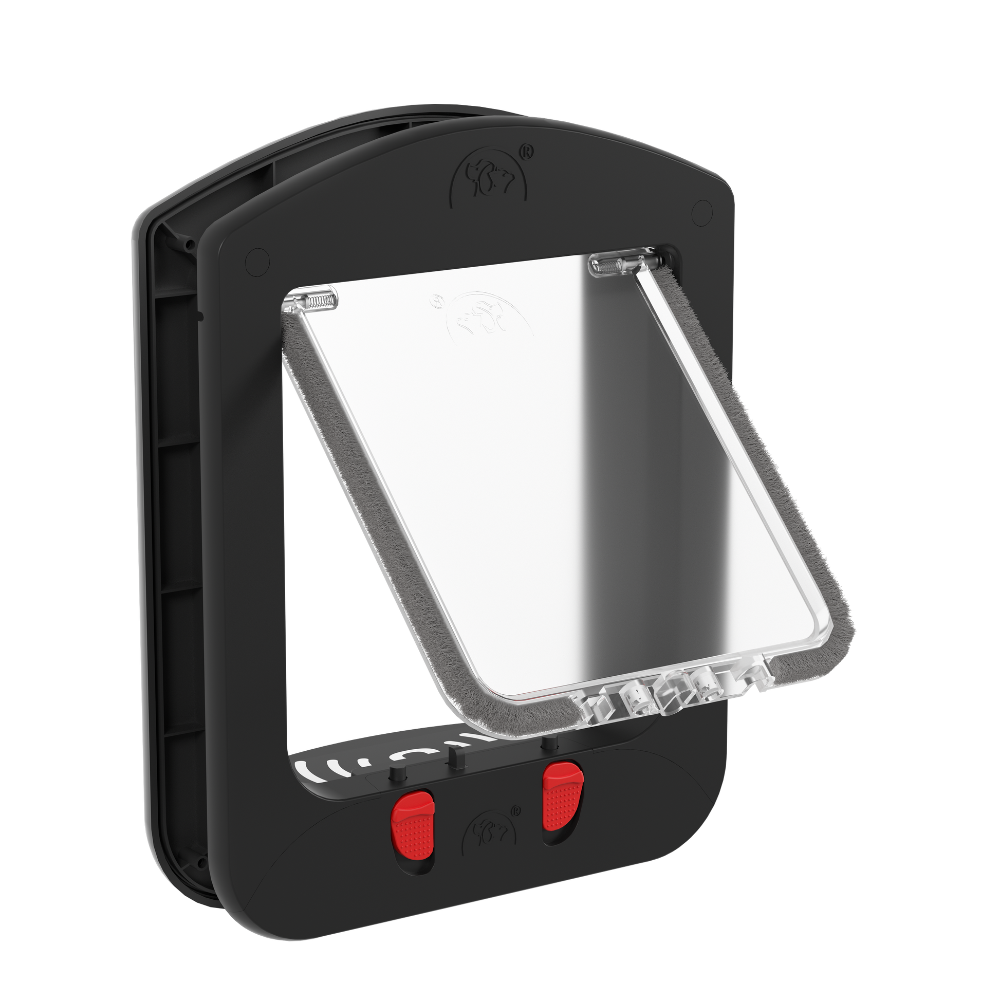 Mavricflex Plastic Cat Door (Door-Mount) - Magnetic Screen Door Series - Professional Pet Access Solutions | Mavricflex