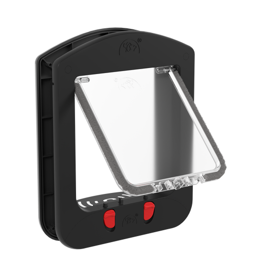 Mavricflex Plastic Cat Door (Door-Mount) - Magnetic Screen Door Series - Professional Pet Access Solutions | Mavricflex