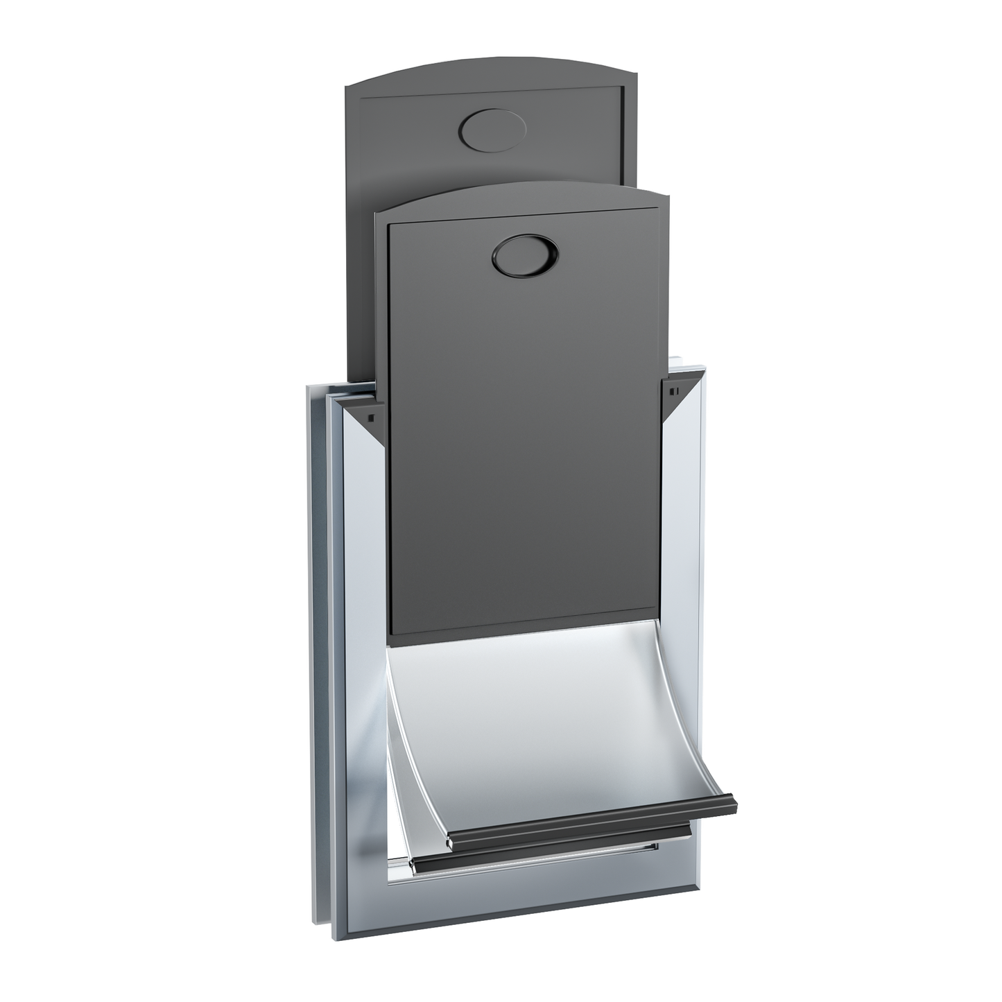 Mavricflex Aluminum Dog Door (Door-Mount) - Energy Efficient Double Flap Series - Professional Pet Access Solutions | Mavricflex